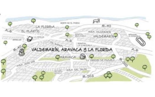 Parcela en venta en Aravaca